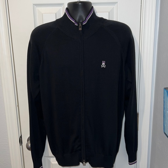 Psycho Bunny Other - Psycho Bunny Man’s Zip Up Sweater #237